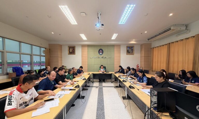 กองพัฒนานักศึกษา ประชุมทบทวนผลการดำเนินงาน ประจำปีการศึกษา 2568 และกำหนดเป้าหมาย ทิศทางการพัฒนางาน ในปีการศึกษา 2569